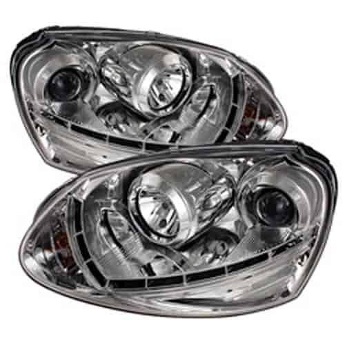 DRL LED Projector Headlights Halogen Bulb Type