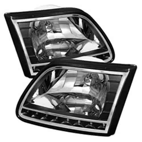 Crystal Headlights Bulbs Included
