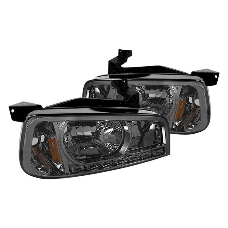 xTune LED Crystal Headlights 2006-2010 Dodge Charger