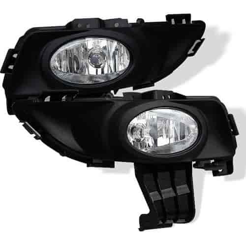 OEM Fog Lights w/Switch 2003-2006 Mazda 3 4-Door