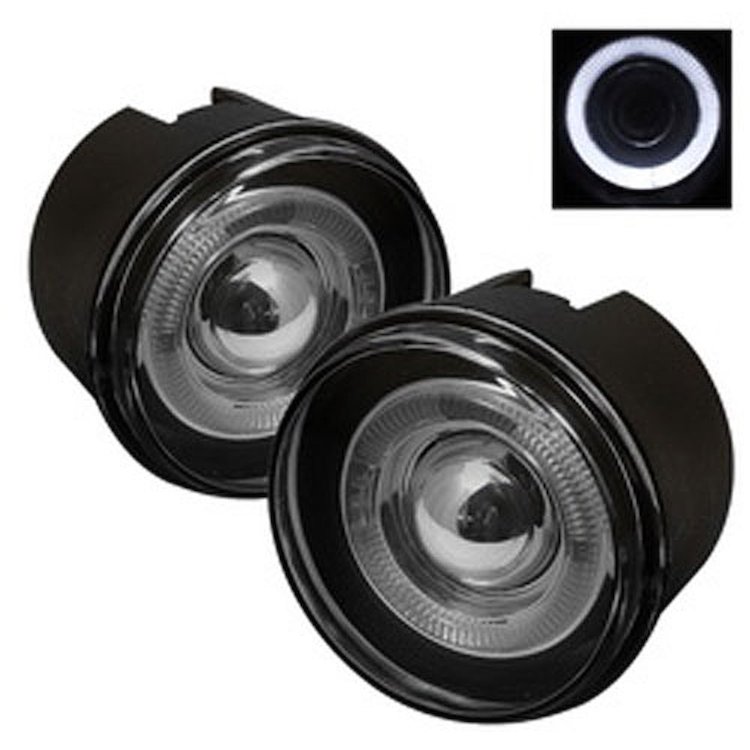 Halo Projector Fog Lights w/Switch 2005-2009 Jeep/Dodge Grand Cherokee/Dakota
