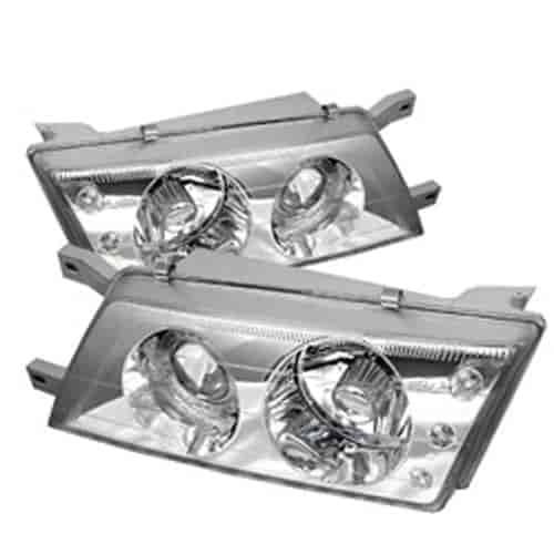 LED Crystal Headlights Bulbs Included