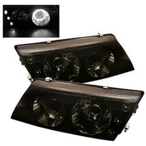 LED Crystal Headlights Bulbs Included