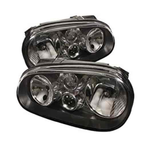 Crystal Headlights Bulbs Included