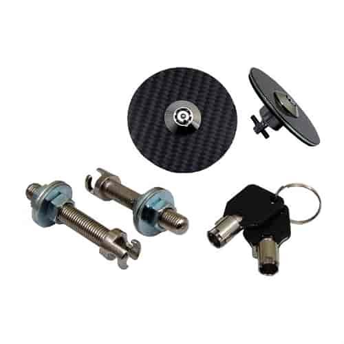 Carbon Fiber Hood Pins