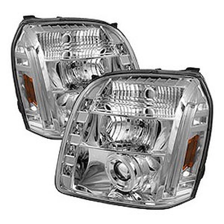 Halo LED Projector Headlights 2007-2014 GMC Yukon
