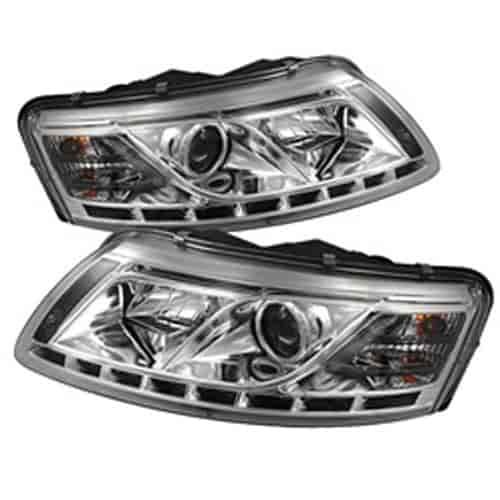 DRL LED Projector Headlights HID Type