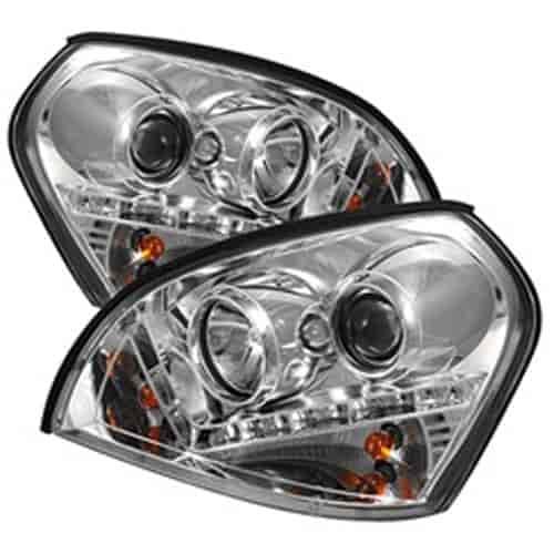DRL LED Projector Headlights Uses Stock Bulbs