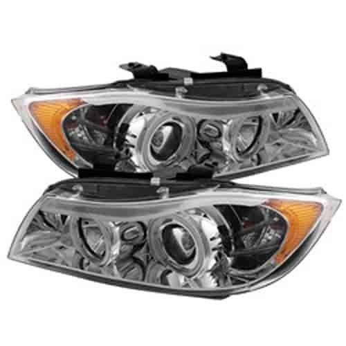 Halo CCFL Amber Projector Headlights Bulbs Included