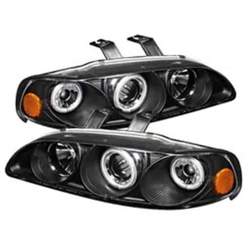 Halo CCFL Projector Headlights 1992-1995 Honda Civic
