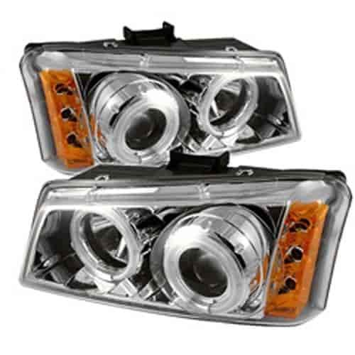 Halo CCFL Projector Headlights 2003-2006 Chevy Trucks
