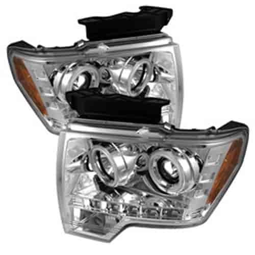 Halo CCFL Projector Headlights 2009-2014 Ford F150
