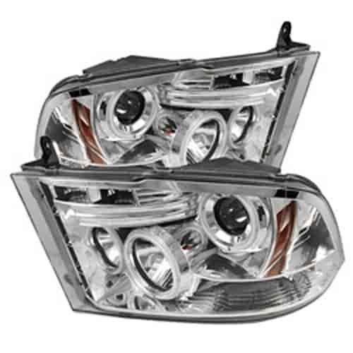 Halo CCFL Projector Headlights 2009-2016 Dodge Ram