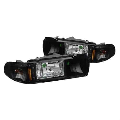 xTune LED Crystal Headlights 1991-1996 Chevy Caprice/Impala