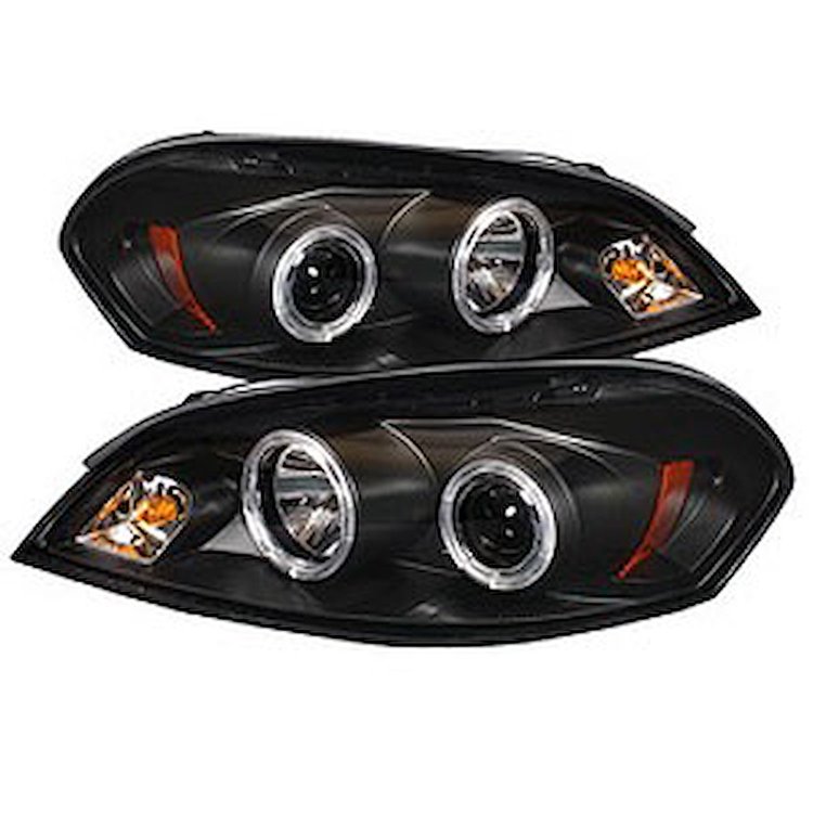 Halo LED Projector Headlights 2006-2013 Chevy Impala