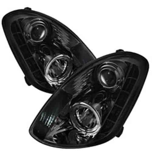 Halo DRL LED Projector Headlight Non HID Type