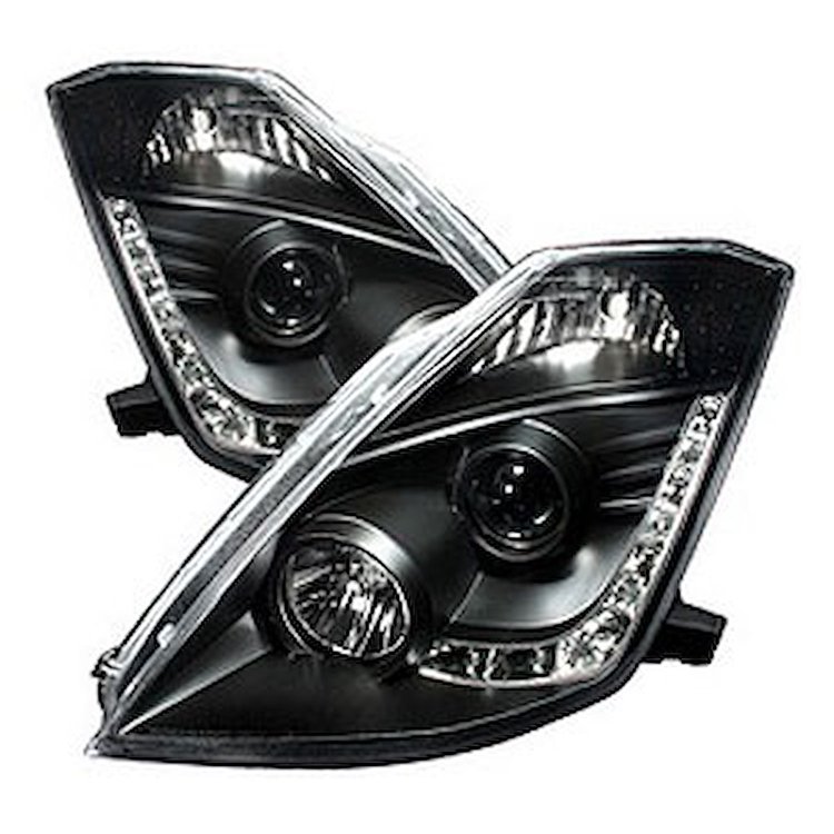 DRL LED Projector Headlights 2003-2005 for Nissan 350z