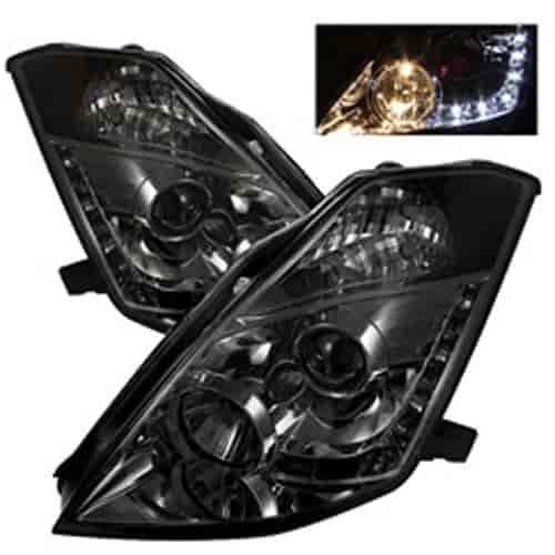 DRL LED Projector Headlights 2003-2005 for Nissan 350z