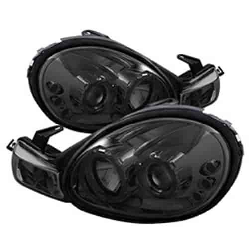 Halo LED Projector Headlights Uses T10 LED Ultra White LED Bulb