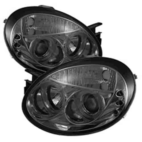 Halo LED Projector Headlights 2003-2005 Dodge Neon