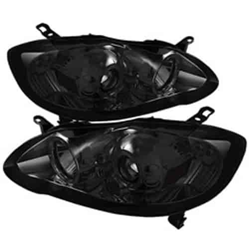 Halo LED Projector Headlights 2003-2008 Toyota Corolla