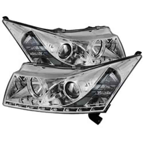 DRL LED Projector Headlights Bulbs Included