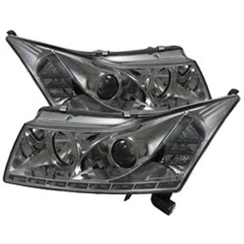 Halo DRL Projector Headlights 2011-2014 Chevy Cruze