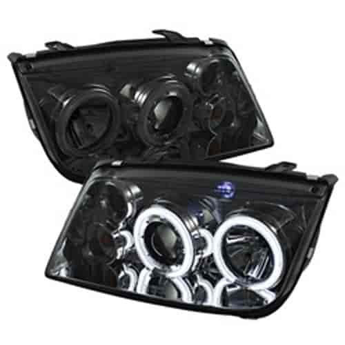 Halo CCFL Projector Headlights 1999-2005 Volkswagen Jetta