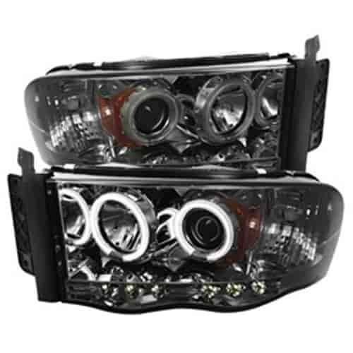 Halo CCFL Projector Headlights 2002-2005 Dodge Ram
