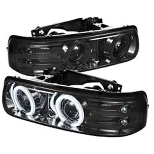 Halo CCFL Projector Headlights 1999-2002 Chevy Silverado
