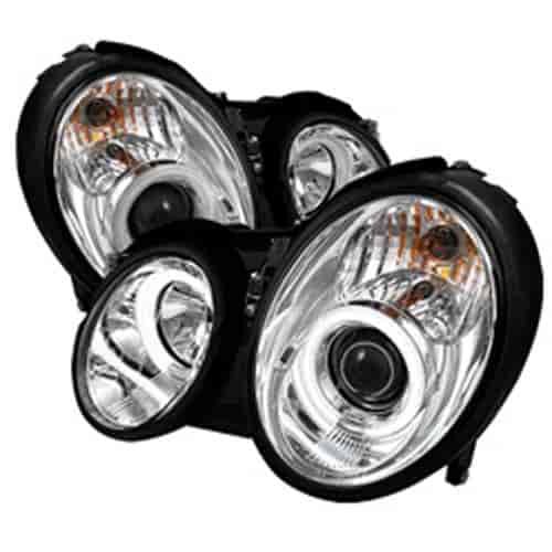 Halo CCFL Projector Headlights 1998-2002 Mercedes Benz CLK