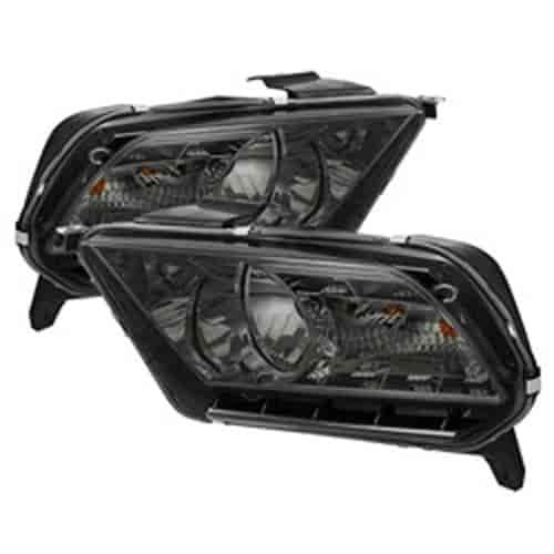 DRL LED Crystal Headlights Uses Stock Bulbs