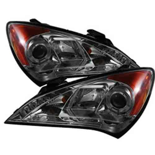 Halo DRL LED Projector Headlight Non HID Type