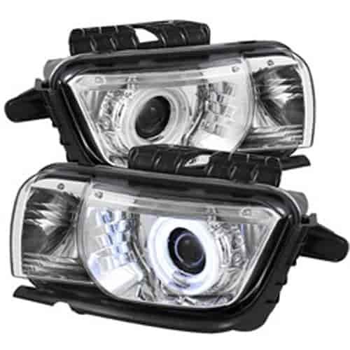 Halo CCFL Projector Headlights 2010-2013 Chevy Camaro