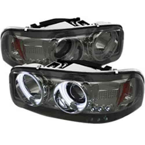 Halo CCFL Projector Headlights 1999-2006 GMC Sierra