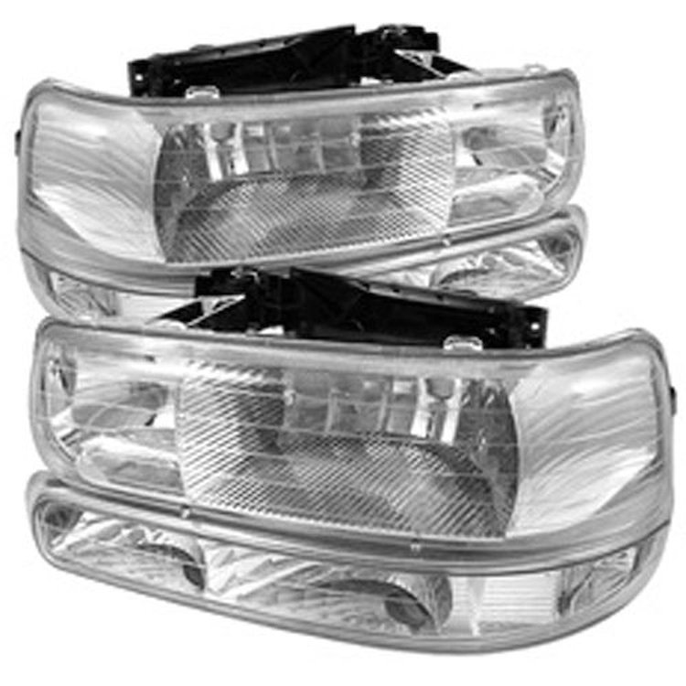 xTune Crystal Headlights 1999-2006 Chevy Silverado/Suburban/Tahoe