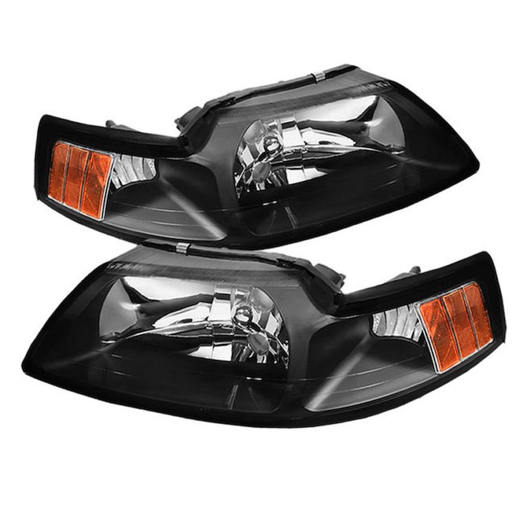 xTune Crystal Headlights 1999-2004 Ford Mustang