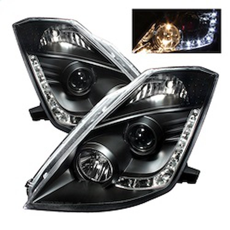 DRL Projector Headlights 2003-2005 for Nissan 350z