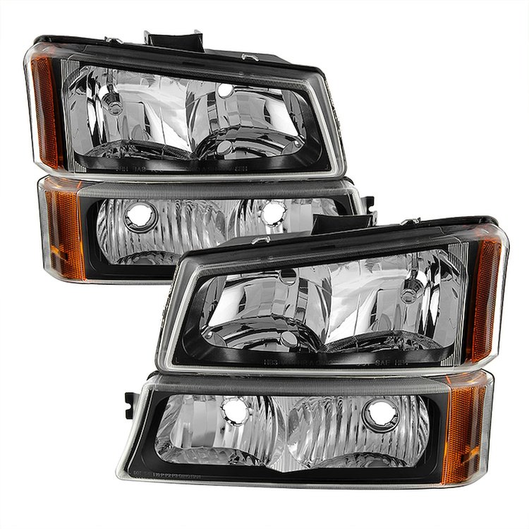 xTune Crystal Headlights 2003-2006 Chevy Silverado