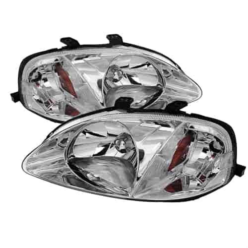 xTune Crystal Headlights 1999-2000 Honda Civic