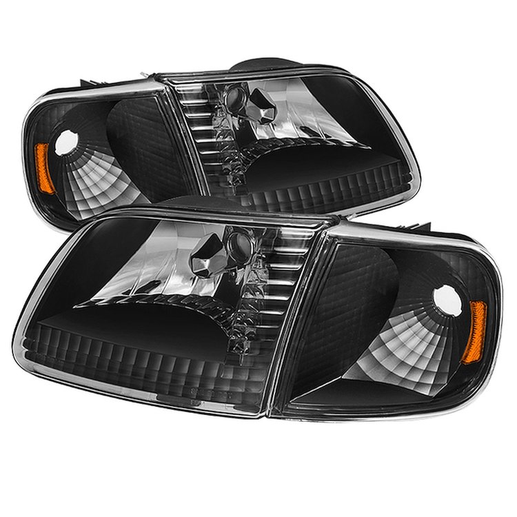 xTune Crystal Headlights 1997-2003 Ford F150
