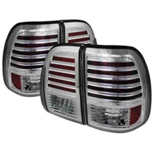 LED Tail Lights Uses Stock Bulbs Pair Chrome