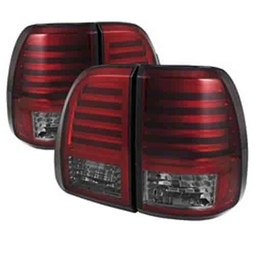 LED Tail Lights Uses Stock Bulbs Pair Red/Smoke
