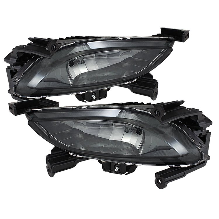 OEM Fog Lights w/Switch Clear 2011-2012 Hyundai Sonata
