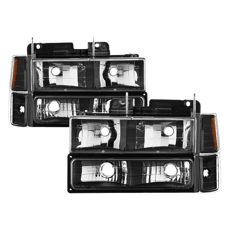 xTune Crystal Headlights 1994-1998 Chevy Trucks