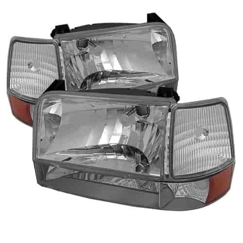 xTune Crystal Headlights 1992-1996 Ford F150/Bronco