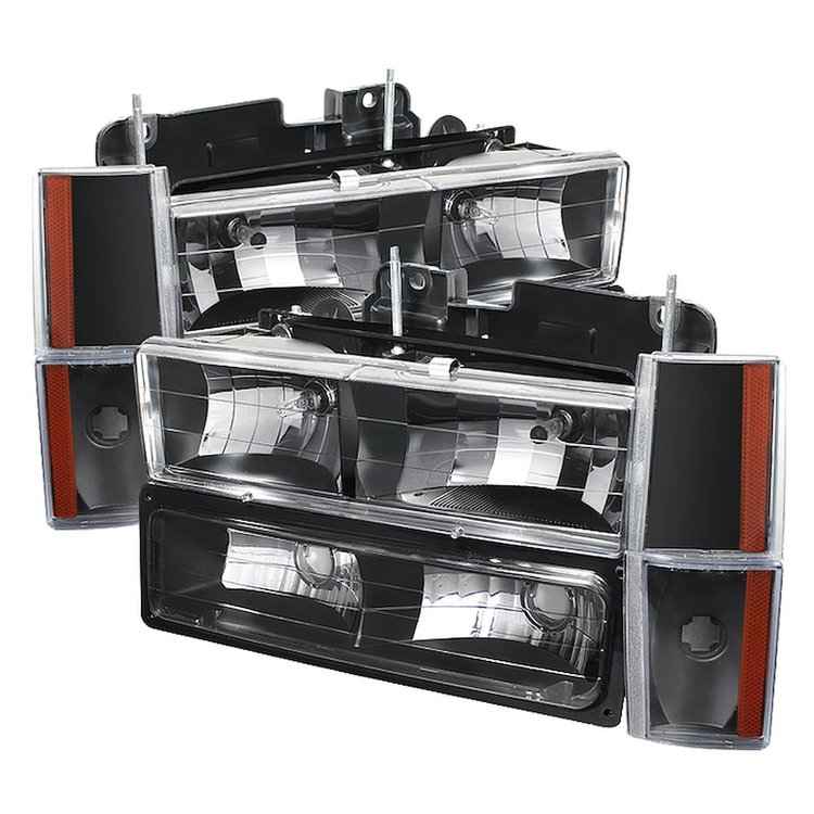 xTune Crystal Headlights 1988-1993 GM Trucks