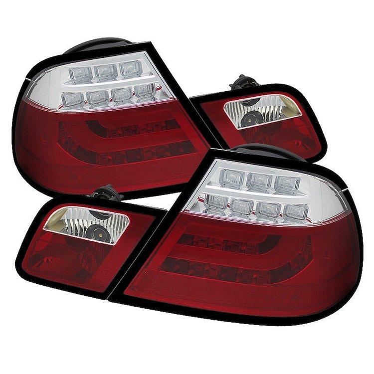 Light Bar LED Tail Lights 2000-2003 BMW E46 3-Series