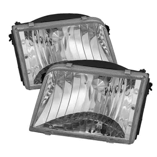 xTune Crystal Headlights 1993-1997 Ford Ranger