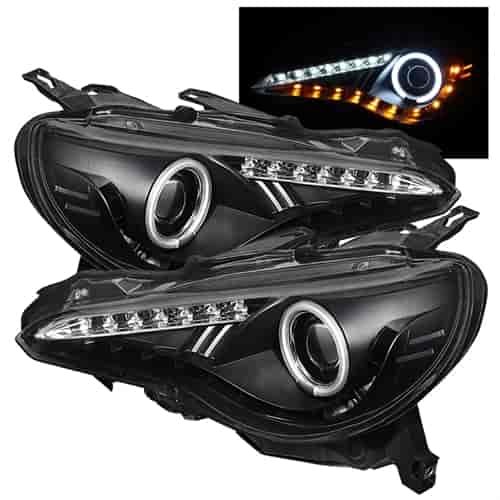 Halo CCFL DRL Projector Headlights 2012-2014 Scion FRS